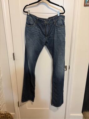 Robin's Jean Men's Bootcut Denim Jeans - Blue Wash